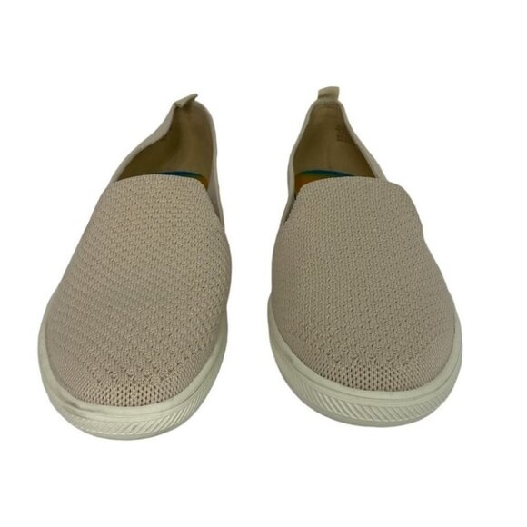 Vince Camuto Beige Nude Washable Knit Slip On Sneakers Size 9.5 Nordstrom Shoes - Picture 6 of 10